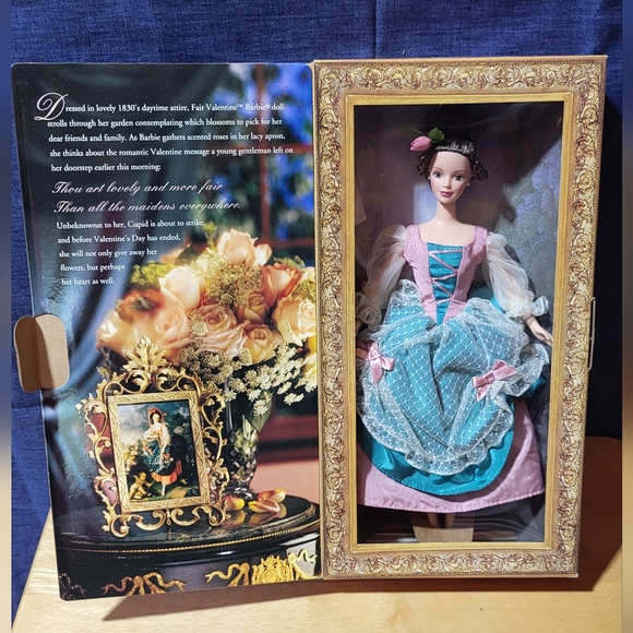 Vintage Hallmark Fair Valentine Barbie 18091